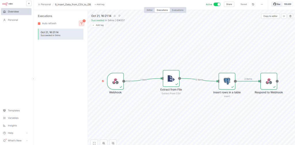 9 insert data from csv to db